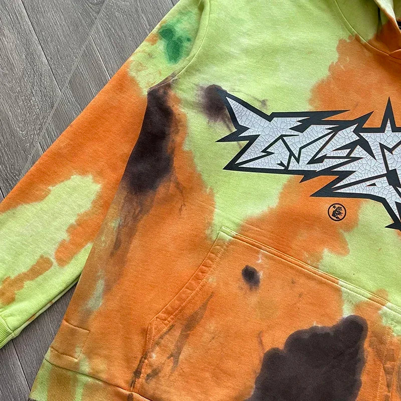 HS UNRELEASED Crack paint Hoodie