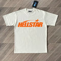 HS Gel Sport Logo Cotton wash short sleeve T-shirt European and American fashion
