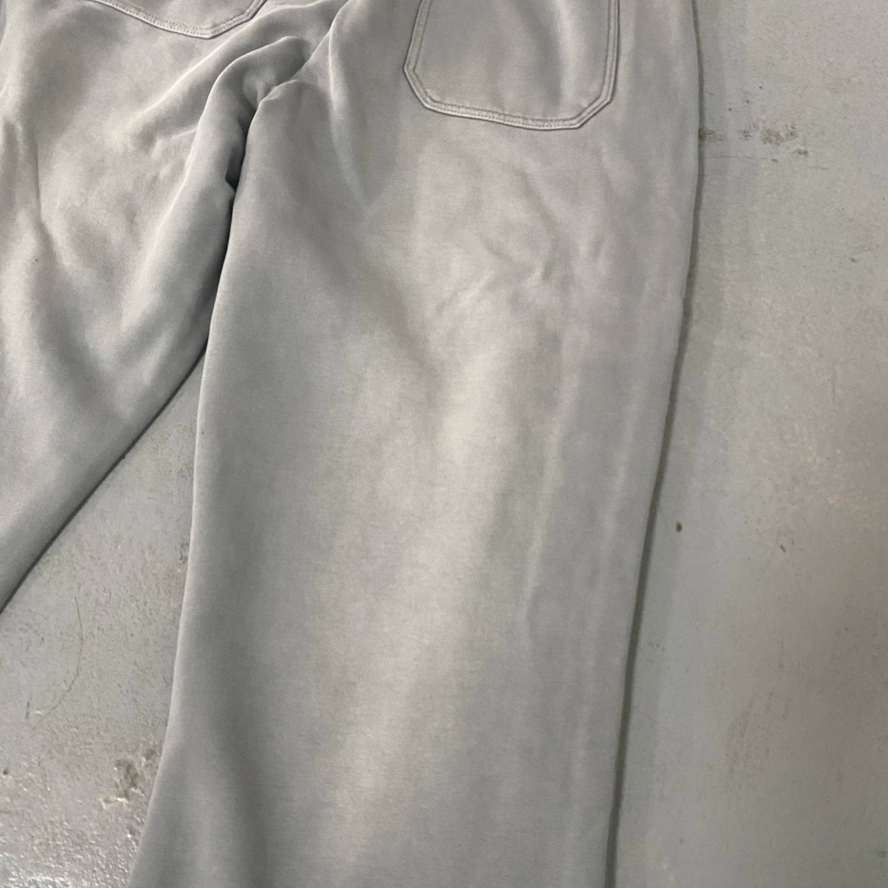 High-Quality Button-Up Casual Wide-Leg Pure Cotton Sports Pants