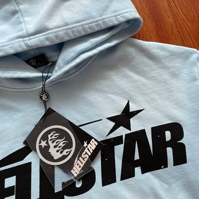HS Fire Sky Blue Hoodie