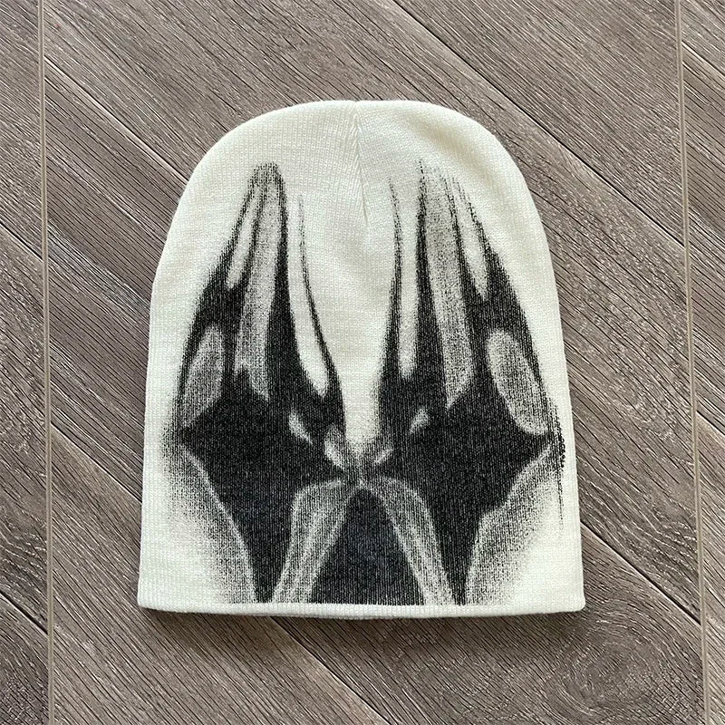 HS Sample Beanie Hat Knit Casual High Street Wool Cold Hat