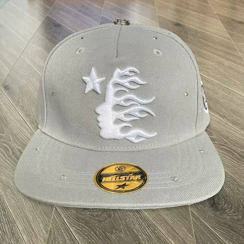 HS fitted hat Embroidered logo men's and women's casual sports baseball cap