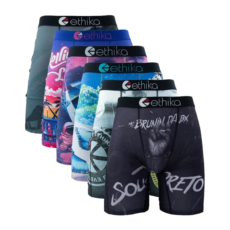 ETHIKA 6 Piezas de Boxers para hombres