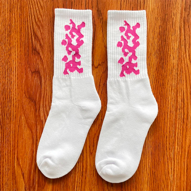 Project Capri Classic Leisure sports cotton mid-tube socks