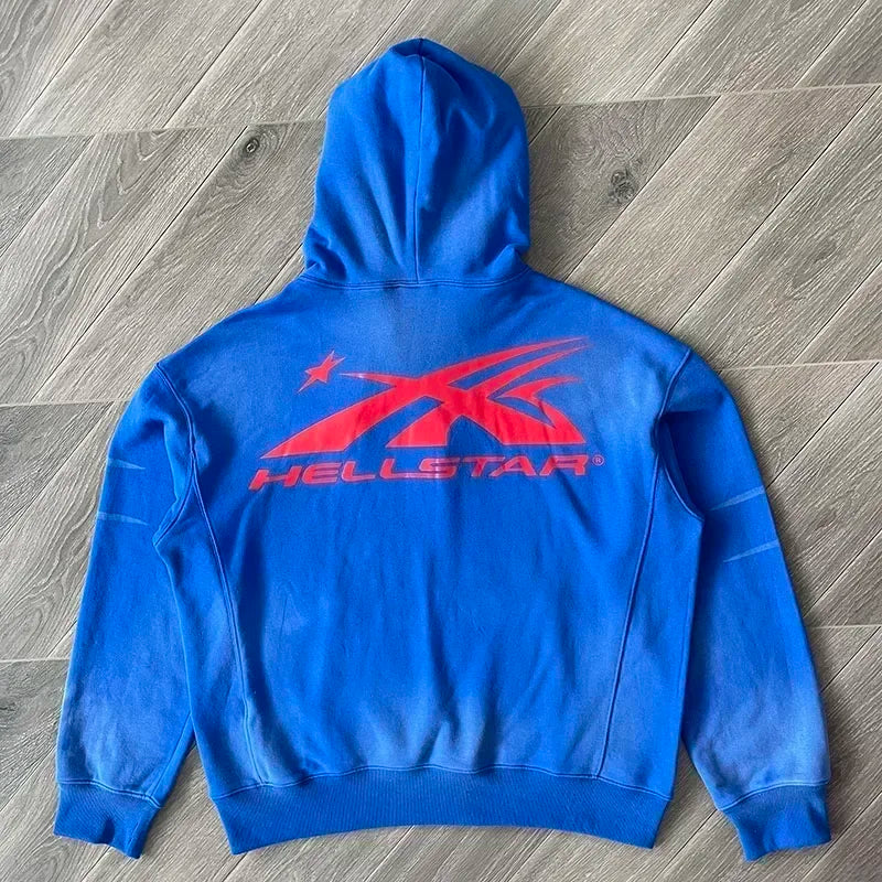 HS  Sports Gel Blue Hoodie