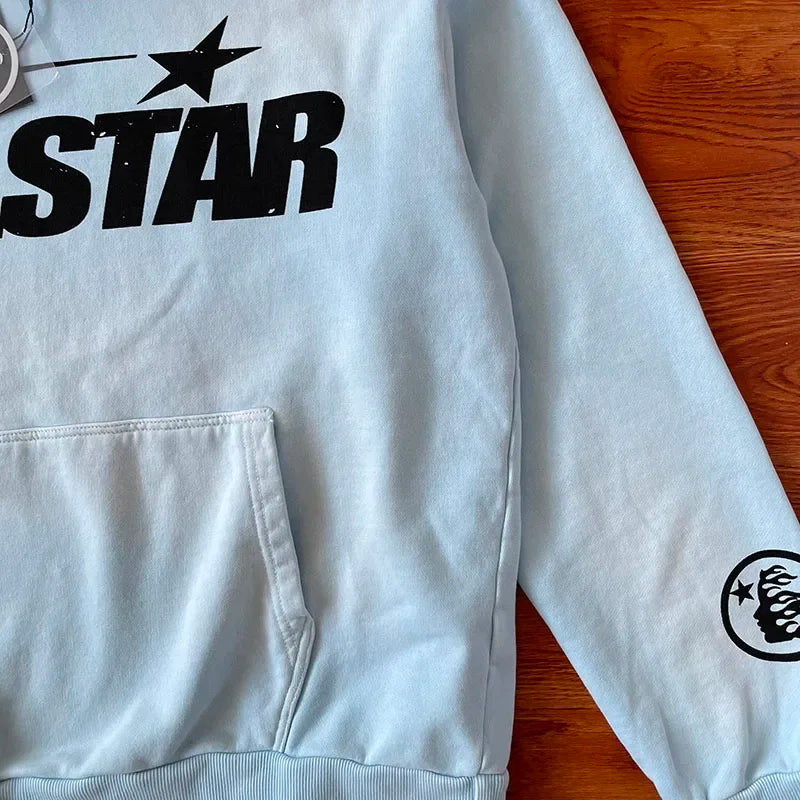 HS Fire Sky Blue Hoodie