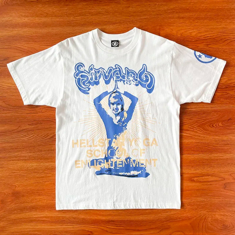 HS Groter dan Satan Kort. High Street Trend T-Shirt Met Korte Mouwen